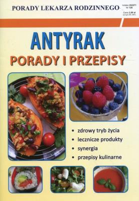 ANTYRAK PORADY I PRZEPISY. Autor: Monika von Basse. SmakLiter.pl Okładka książki ANTYRAK PORADY I PRZEPISY