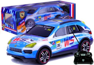 Opakowanie Auto zdalnie sterowane sportowe błękitne
