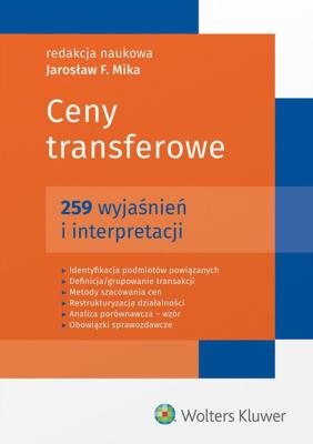 Okładka książki Ceny transferowe. 259 wyjaśnień i interpretacji