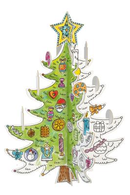 CHOINKA KOLOROWANKA XXL. Wydawca: Monumi. SmakLiter.pl Opakowanie CHOINKA KOLOROWANKA XXL