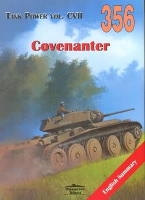 Covenanter. Tank Power vol. CVII 356. Autor: Janusz Ledwoch. SmakLiter.pl Okładka książki Covenanter. Tank Power vol. CVII 356