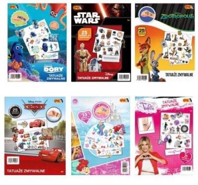 Opakowanie Disney Tatuaże mix