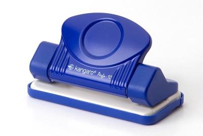 Dziurkacz KANGARO Perfo 10, dziurkuje do 10 kartek, niebieski. Wydawca: Kangaro. SmakLiter.pl Opakowanie Dziurkacz KANGARO Perfo 10, dziurkuje do 10 kartek, niebieski