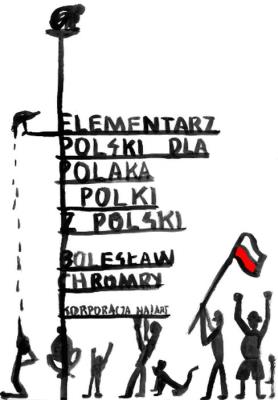 ELEMENTARZ POLSKI DLA POLAKA I POLKI Z POLSKI. Autor: Chromry Bolesław. SmakLiter.pl Okładka książki ELEMENTARZ POLSKI DLA POLAKA I POLKI Z POLSKI