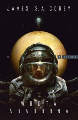 Expanse T.3 Wrota Abaddona. Autor: Corey James S.A.. SmakLiter.pl Okładka książki Expanse T.3 Wrota Abaddona