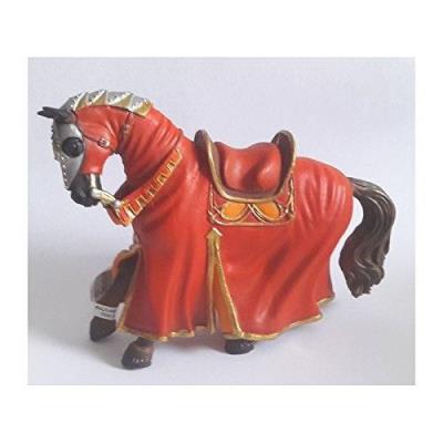 Opakowanie Figurka Koń turniejowy czerwony