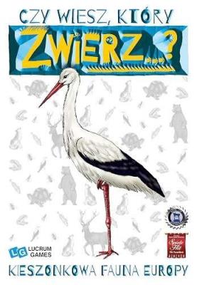 Gra - Czy wiesz, który zwierz...? Europa. Wydawca: Lucrum. SmakLiter.pl Opakowanie Gra - Czy wiesz, który zwierz...? Europa