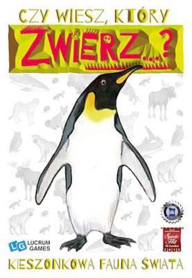Gra - Czy wiesz, który zwierz...? Świat. Wydawca: Lucrum. SmakLiter.pl Opakowanie Gra - Czy wiesz, który zwierz...? Świat