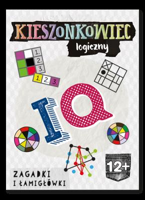 GRA KIESZONKOWIEC LOGICZNY IQ. Autor: ALBERT OWSIANKA. SmakLiter.pl Okładka książki GRA KIESZONKOWIEC LOGICZNY IQ