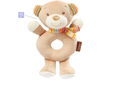 Opakowanie Grzechotka miękka Miś 16 cm