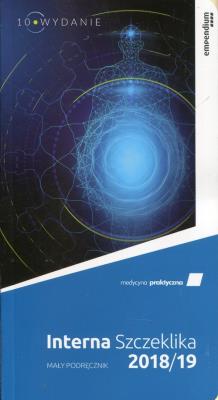 Interna Szczeklika 2018/19. Autor: praca zbiorowa. SmakLiter.pl Okładka książki Interna Szczeklika 2018/19