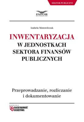 Okładka książki Inwentaryzacja w jednostkach sektora finansów publicznych