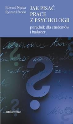 Okładka książki Jak pisać prace z psychologii