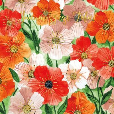 Opakowanie Karnet 155x155 Kwiaty berberysy