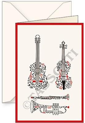 Opakowanie Karnet B6 + koperta Strumenti