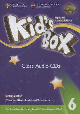 Kid's Box 6 Class Audio CD British English. Autor: Nixon Caroline, Tomlinson Michael. SmakLiter.pl Okładka książki Kid's Box 6 Class Audio CD British English