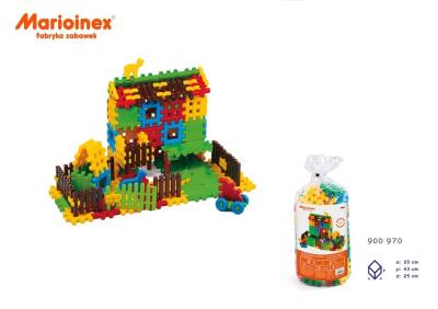 Opakowanie Klocki Konstrukcyjne Worek 120 el Gospodarstwo Dom