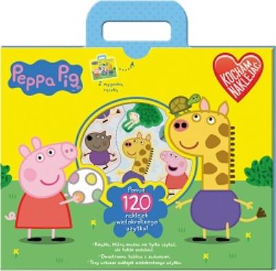 Okładka książki KOCHAM NAKLEJAĆ ŚWINKA PEPPA