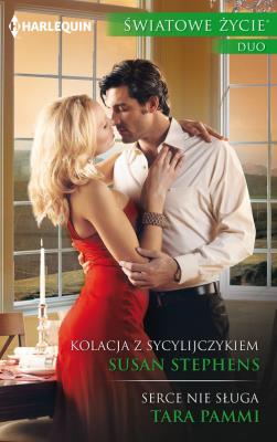 Kolacja z Sycylijczykiem. Autor: Stephens Susan. SmakLiter.pl Okładka książki Kolacja z Sycylijczykiem