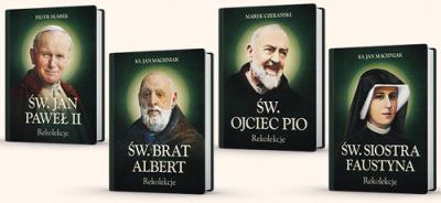 Okładka książki Komplet rekolekcji ze Świętymi