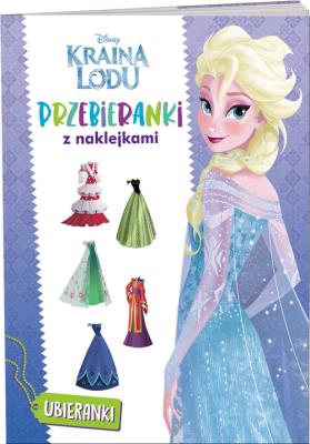 Okładka książki Kraina Lodu. Przebieranki z naklejkami