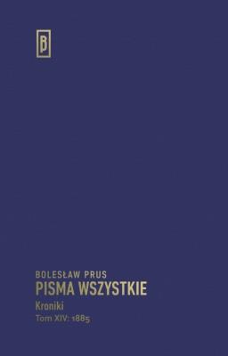 Okładka książki Kroniki Tom XIV (1885)