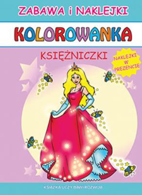 Okładka książki KSIĘŻNICZKI KOLOROWANKA WYD. 3