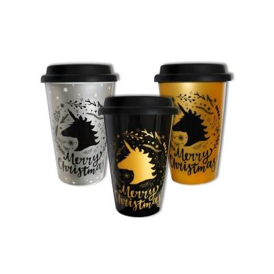 Opakowanie Kubek z przykrywką Jednorożec 400ml