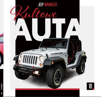 Okładka książki Kultowe Auta T.18 Jeep Wrangler