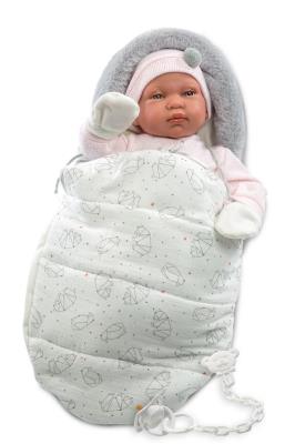 Opakowanie Lalka 84424 Beba w beciku 44 cm