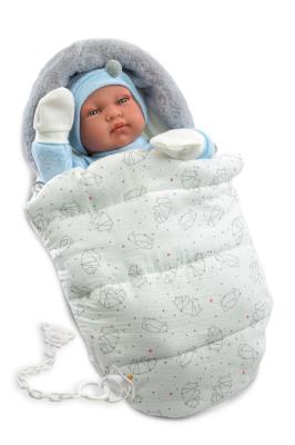 Opakowanie Lalka bobas Bebo w beciku 44 cm