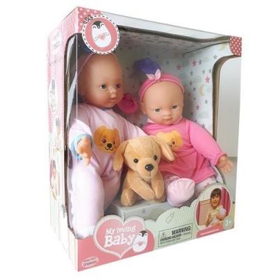 Opakowanie Lalka Julka - dwie lalki z pieskiem