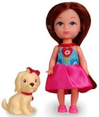 Opakowanie Lalka Natalia dziewczynka z pieskiem