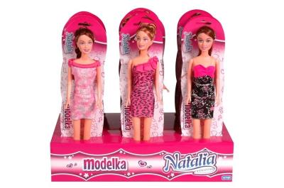 Opakowanie Lalka Natalia modelka w rożku 29cm