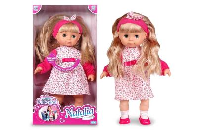 Opakowanie Lalka Natalia mówi po polsku 39cm z opaską