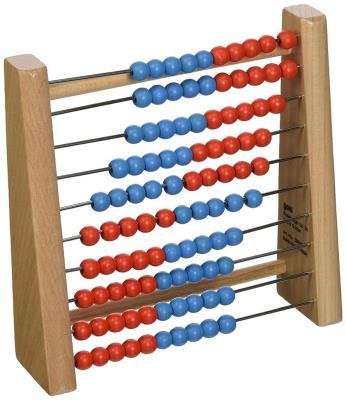 Opakowanie Liczydło czerwono-niebieskie