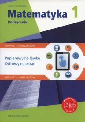 Okładka książki Matematyka 1 Podręcznik zakres podstawowy + multipodręcznik