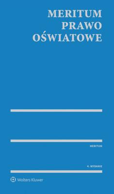 Okładka książki Meritum Prawo oświatowe