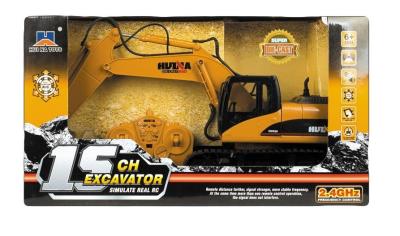 Opakowanie Metalowa koparka zdalnie sterowana R/C