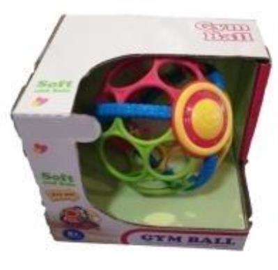 Opakowanie Miękka kula z grzechotką