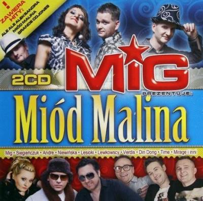 Mig prezentuje - Miód malina (2CD). Autor:   Praca zbiorowa. SmakLiter.pl Okładka książki Mig prezentuje - Miód malina (2CD)