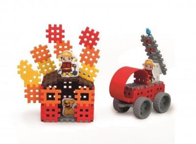 Opakowanie Mini Waffle Strażak średni