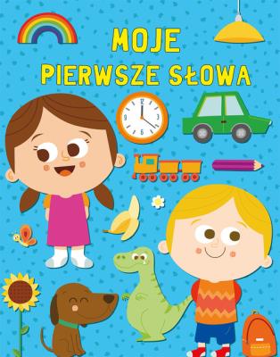 Moje pierwsze słowa. Autor: Federica Magrin. SmakLiter.pl Okładka książki Moje pierwsze słowa