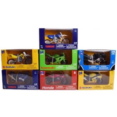 Opakowanie Motocykle różne 1:18