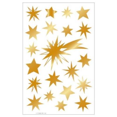 Opakowanie Naklejki ozdobne Gwiazdki