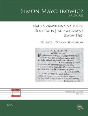Nauka zbawienna na missyi Societatis Jesu zwycz.. Autor: Oksana Shkurgan. SmakLiter.pl Okładka książki Nauka zbawienna na missyi Societatis Jesu zwycz.