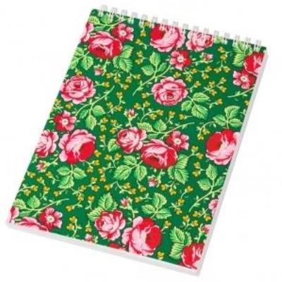 Opakowanie Notes FOLK na spirali - format A6-góralski zielony