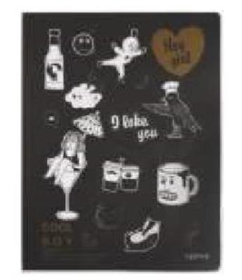 Opakowanie Notes H5/80K Czarny Hey Boy