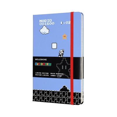 Okładka książki Notes linia L Super Mario, fioletowy MOLESKINE