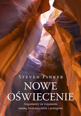 Nowe Oświecenie. Autor: Steven Pinker. SmakLiter.pl Okładka książki Nowe Oświecenie